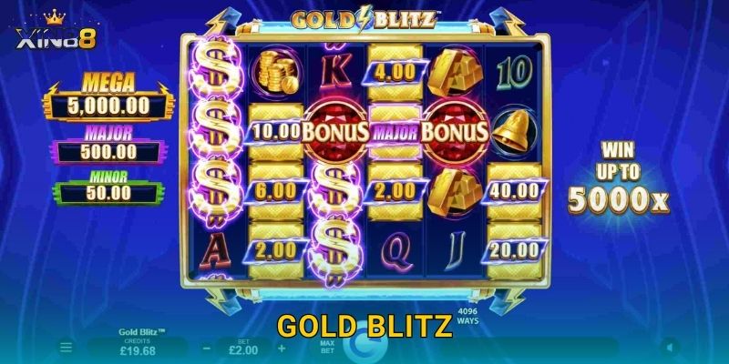 Gold Blitz XIN88 – Sấm sét vàng, siêu thưởng thần tốc chớp