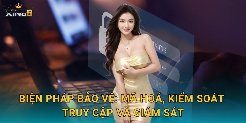Biện pháp bảo vệ: mã hoá, kiểm soát truy cập và giám sát