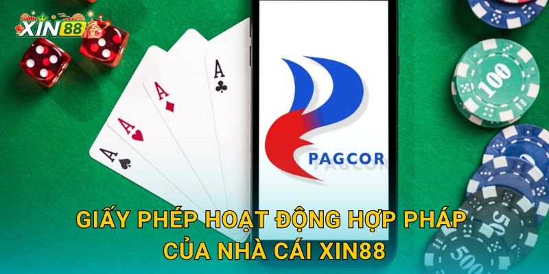 Giấy phép hoạt động hợp pháp của nhà cái XIN88